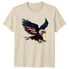 American Eagle Patriotism Mens T-Shirt Womens Tee Graphic Unisex Top