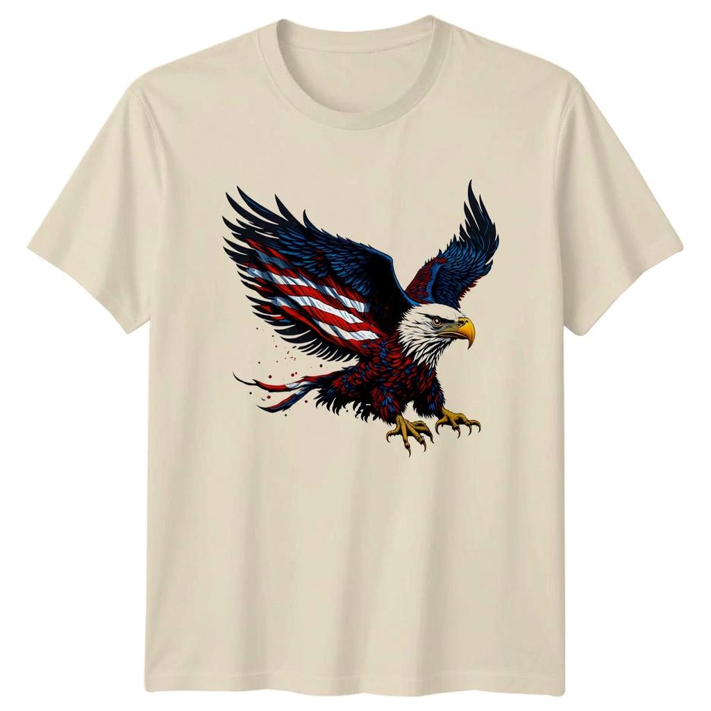 American Eagle Patriotism Mens T-Shirt Womens Tee Graphic Unisex Top