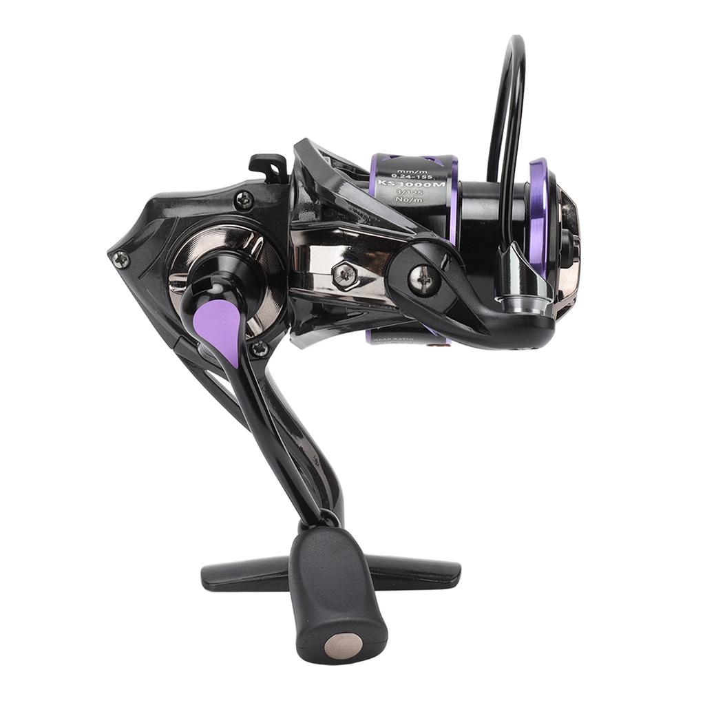 Spinning Fishing Reel All Metal Waterproof with Fiber Reinforced Graphite Body Fishing Wheel for