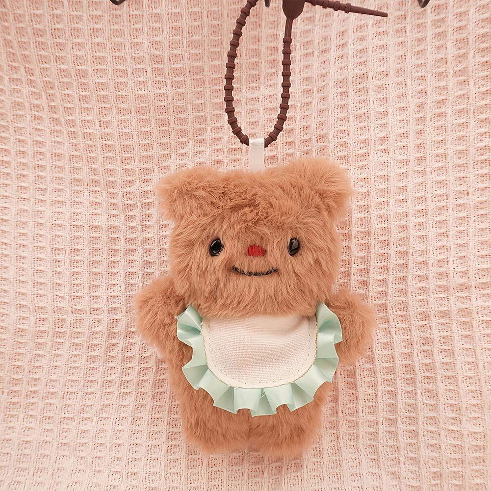 Подвеска в виде плюшевой куклы «Медведь-масло», симпатичная мягкая подвеска в виде медведя, мультяшная кукла, рюкзак, сумка для ежедневного подвешивания, украшения, аксессуары #469441