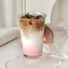 12.5 унций 365 мл Простая кофейная чашка Чашки для молока для холодных напитков Бытовая креативная кружка для латте холодного заваривания Специальный бокал для коктейлей с пузырьками для вечеринок
