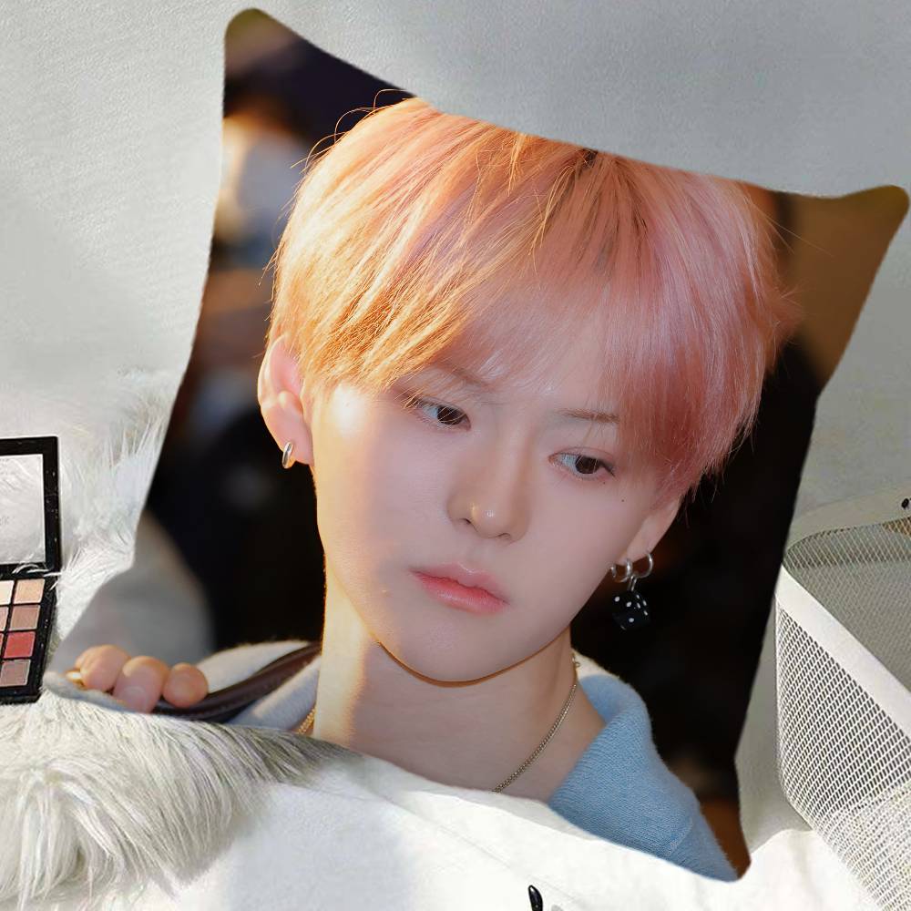 Kanemoto Yoshinori Pillow Case Square Pillow Bedroom Sofa Leisure Comfort Cushion Car Home Decoration