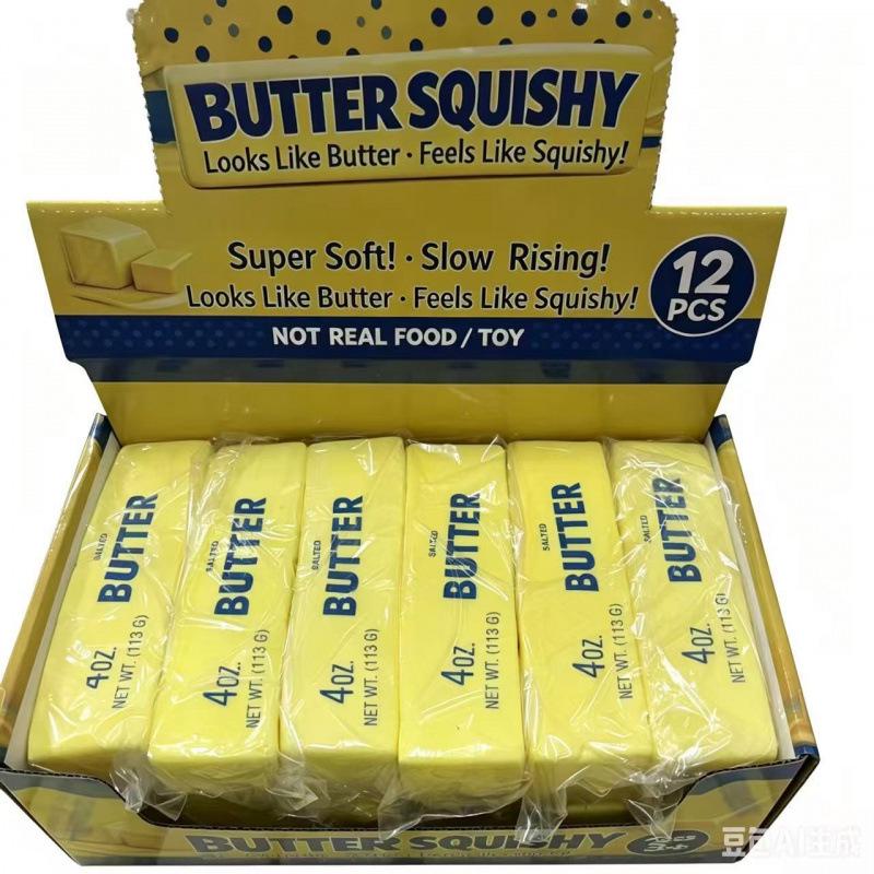 Butter Stick Squeeze Toy - Slow Rebound Stress Relief & Decompression Tool
