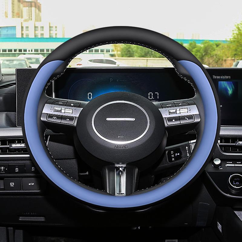Ультратонкий всесезонный чехол на руль для Beijing Hyundai Sonata 11-го поколения