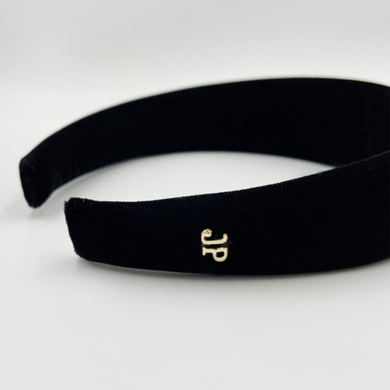 Широкая бархатная повязка для волос Jean Paul Clarisse JP-21-022HB