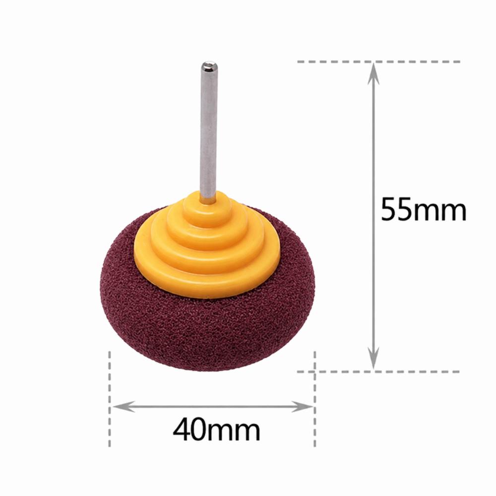 Round Shape Drill Polishing Pad Foam Sponge Polishing Wheel Foam Buffing Pad Cleaning Accessories