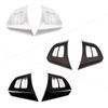 Для BMW X5 E70 2008 2009 2010 2011 2012 2013 Интерьер автомобиля Кнопка переключения на рулевом колесе Рамка из углеродного волокна Текстурный чехол