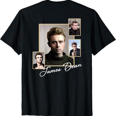 Футболка с принтом на спине James Dean_009