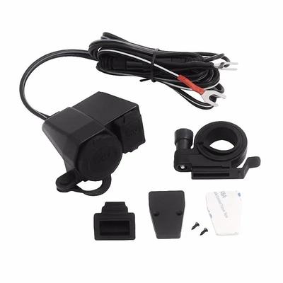 Аксессуары для мотоциклов 12В-24В 2.1А USB Водонепроницаемое зарядное устройство