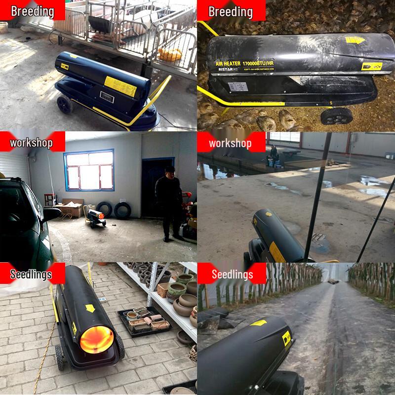 Xuyou 135kW Industrial Fuel Heater with Wheels