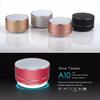 A10  Metal  Bluetooth-compatible  Speaker Bluetooth-compatible 3.0 Player Mini Speaker Wireless Led