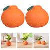 Пластиковые вазы Вазы в форме апельсина Минималистичное искусство Декоративные вазы для центра стола Свадьба Обеденная гостиная Офис