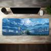 Comfortable Gaming Desk Mat Mouse Pad Cloth Surface Anti Slip Rubber Base Large Pad for PC Laptop Keyboard