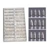 1 Box Watch Dial Feet, Silver Plated Copper Watch Dial Feet Assortment Watches Watch Maker Tools Watch Accessories Watch Accessories