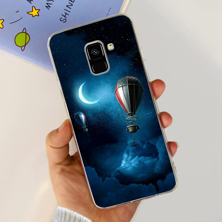 Чехол для Samsung Galaxy A8 Plus 2018 SM-A730F Роскошный Расписной Чехол Мягкий Силиконовый Чехол для Телефона Для Samsung A8 2018 A530F A8+ Бампер