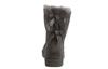 Женские ботинки UGG Mini Bailey Bow Ii с подкладкой из флиса Серые Женские