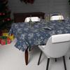 Festive Printed Stain-resistant Tablecloth Rectangle 140x240 Cm HOLLY, by Soleil d'Ocre
