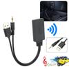 Универсальный автомобильный Bluetooth 5.0 приемник адаптер USB+3,5 мм разъем стерео аудио для автомобиля AUX динамик автомобильный музыкальный аудио приемник адаптер