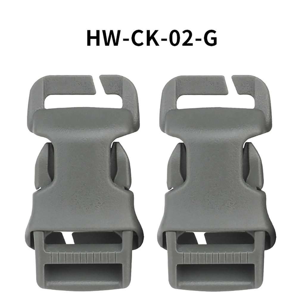 2pcs/set Side Release Buckle With Buckles, 0.98inch Quick Attachment Surface Mount, Modular Attachment Point Buckle Kit For Chest Rig Combat Vest Gear