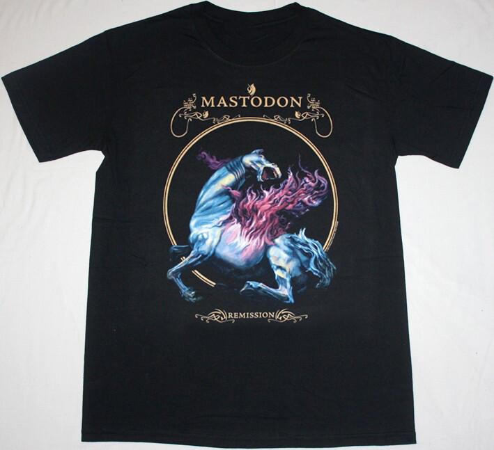 Vtg MASTODON Band REMISSION Cotton Black All Size Unisex Shirt