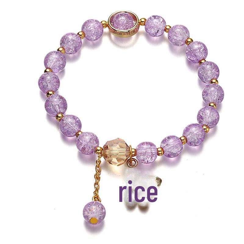 Crystal Daisy Burst Bracelet - Sweet Floral Design, Niche High-End Cross-Border Bestseller