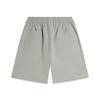 Li Ning Sports Lifestyle Series однотонные шорты средней посадки со шнурком удобные универсальные прямые повседневные шорты мужские шорты AKSU533-4