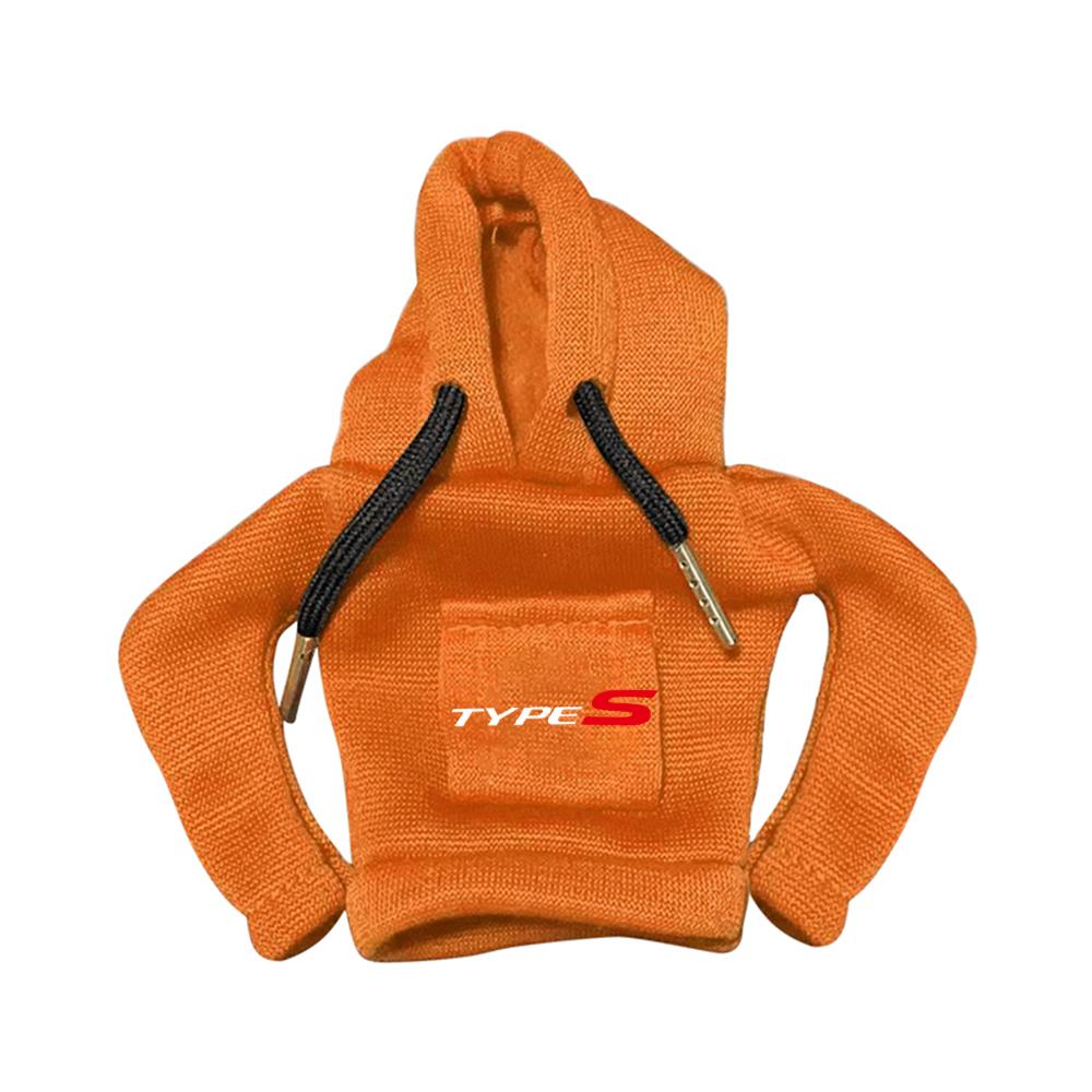 VZH5 Hoodie Car Gear Shift Knob Cover Manual Handle Change Lever Covers Accessories For Honda CIVIC Type R Type S Mugen Pilot DOHC Si