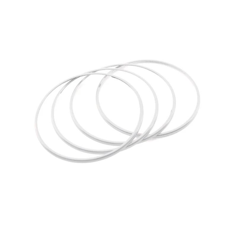 Автомобильный аудиодинамик из алюминиевого сплава, автомобильный дверной динамик, накладное кольцо, подходит для Mercedes Benz C Class W205 E class W213 GLC