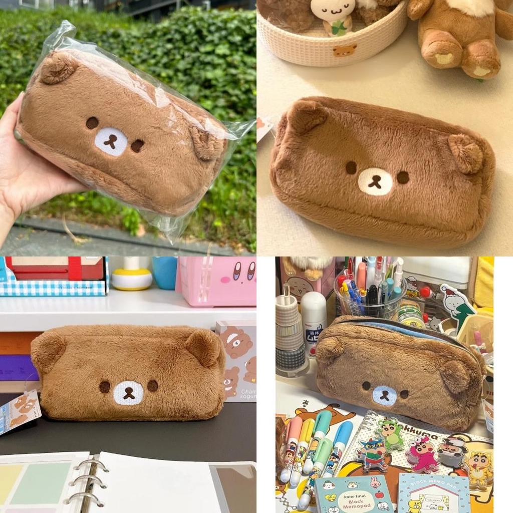 Плюшевый пенал Rilakkuma Милый Минималистичный Органайзер Для Студентов