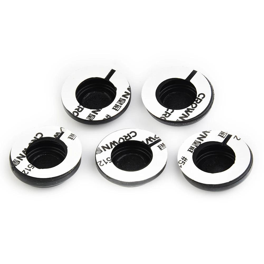 Наклейка на амортизатор автомобиля Наклейка на дверь автомобиля Наклейка на амортизатор амортизатора Подушка звукоизоляционная 5 шт. Черный