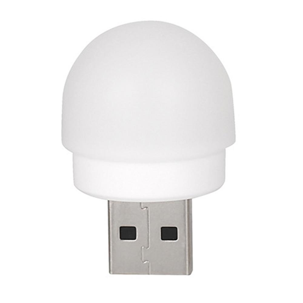 5 шт., USB-ночник, светодиодный ночник, USB-разъем, лампа для зарядки аккумулятора, USB-подсветка для книг, маленькие круглые лампы для защиты глаз для чтения