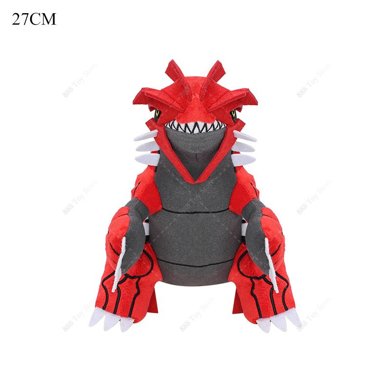 Pokemon Shiny Kyogre Cute Plush Toys Anime Lucario Greninja Furret Charizard Rayquaza Zapdos Exeggutor Stuffed Peluche Doll Gift