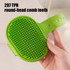 2Pcs Silicone Cat Grooming Strap Pad Self Groomer Brush Cats Adjustable Pet Grooming Tool Pet Grooming Accessory