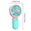 Cute Style Mini Fan Fruit Theme Handheld Fan Handheld Portable Fan  Summer Use