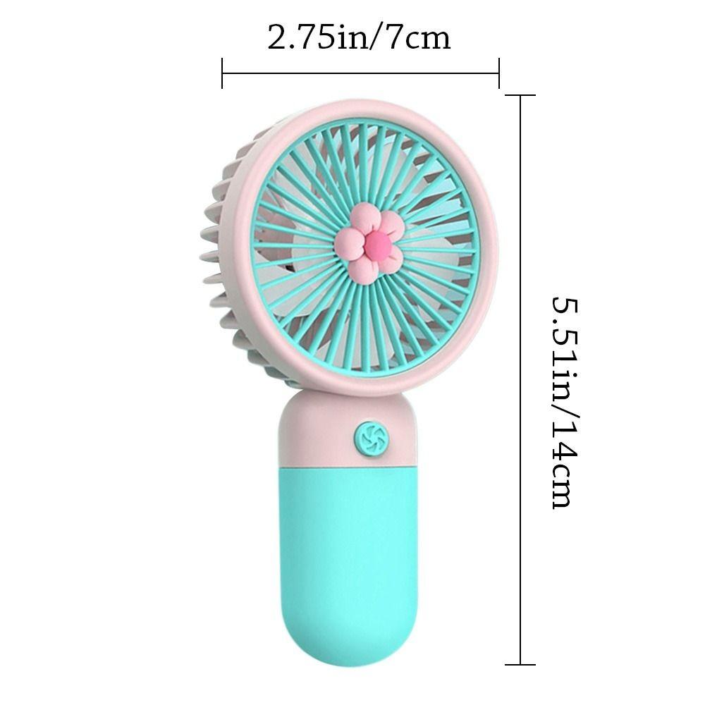 Cute Style Mini Fan Fruit Theme Handheld Fan Handheld Portable Fan  Summer Use
