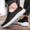 2025 Lightweight Men Casual Shoes Breathable Male Sneakers Anti-slip Flats Outdoor Walking Summer Mesh Loafers for Men Pius Size