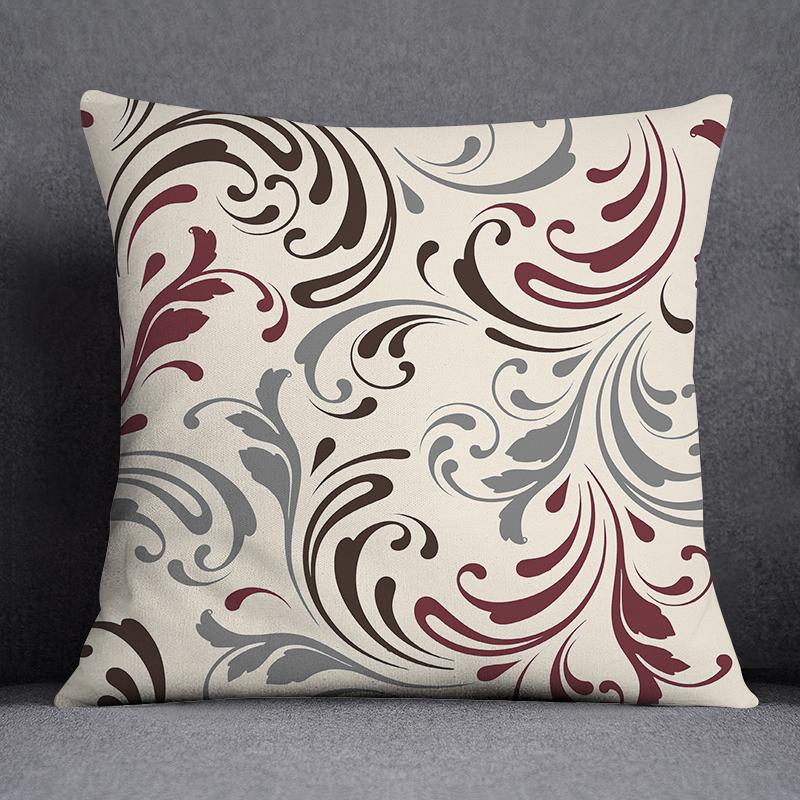 Geometric Color Pillowcase Home Decoration Pillowcase Square Pillowcase Home Office Decoration Cushion Cover