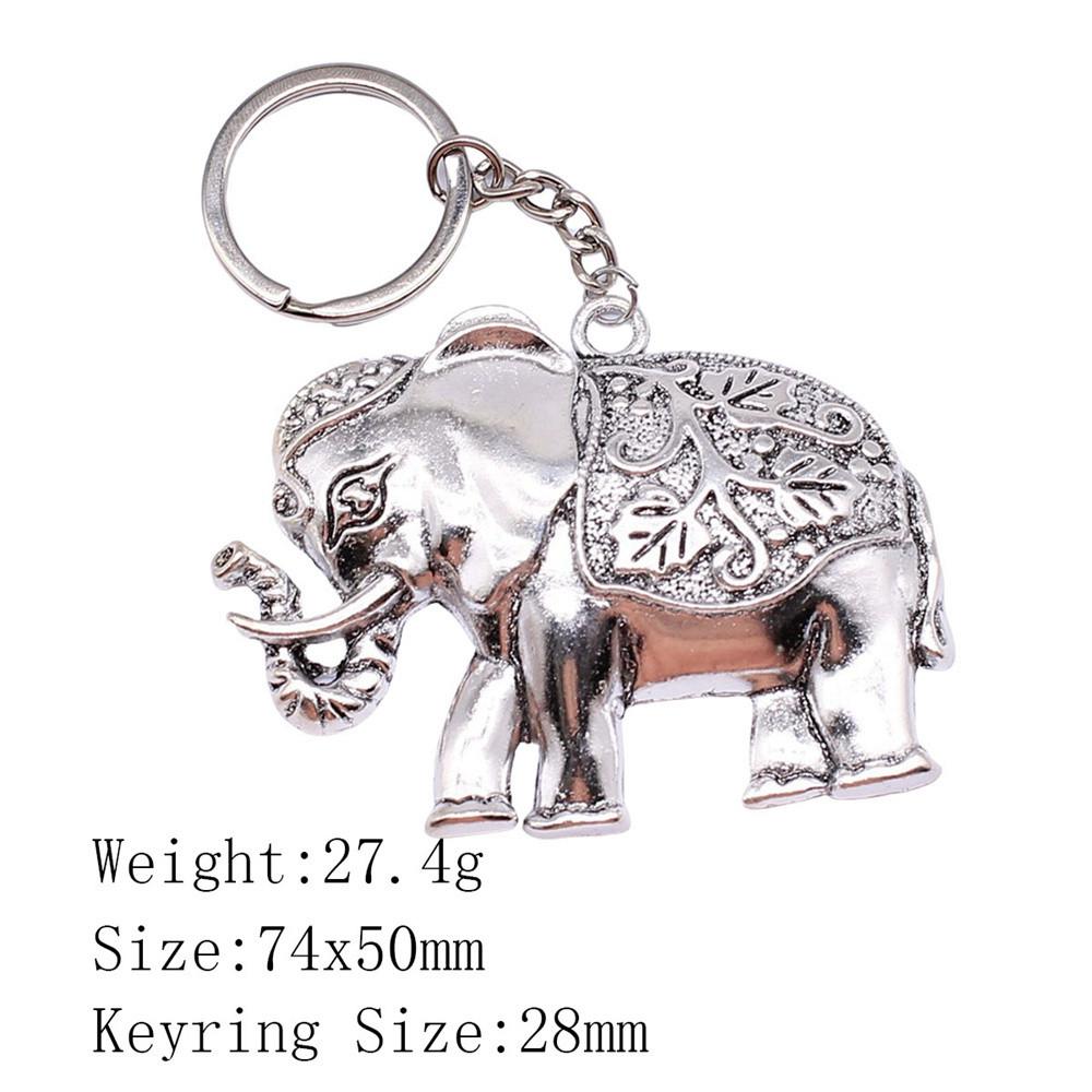 Wedding Anniversary Men Keychain Elephant Key Ring Women's Clothing Chains For Boys