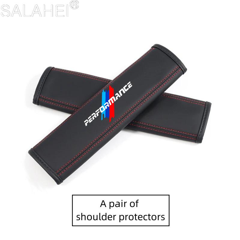 Car Seat Neck Pillow Headrest Cushion Protection Shoulder Pads For BMW Performance M2 M3 M4 M5 M6 E46 E90 E60 F10 F30 Accessorie msbr98