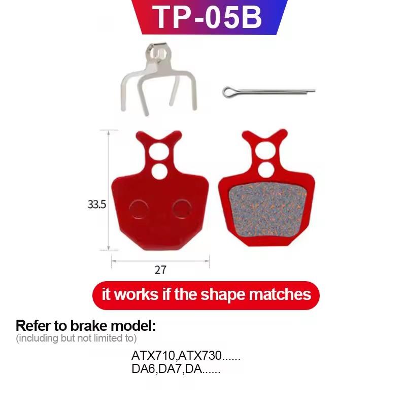 Колодки гидравлических дисковых тормозов для горного велосипеда для b01s SHIMANO SRAM AVID HAYES Magura ZOOM Велосипедные запчасти Полуметаллические тормозные колодки
