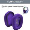 Сменные тканевые амбушюры для наушников, совместимые с Logitech G733 LIGHTSPEED, сменные наушники для беспроводной игровой гарнитуры, амбушюры