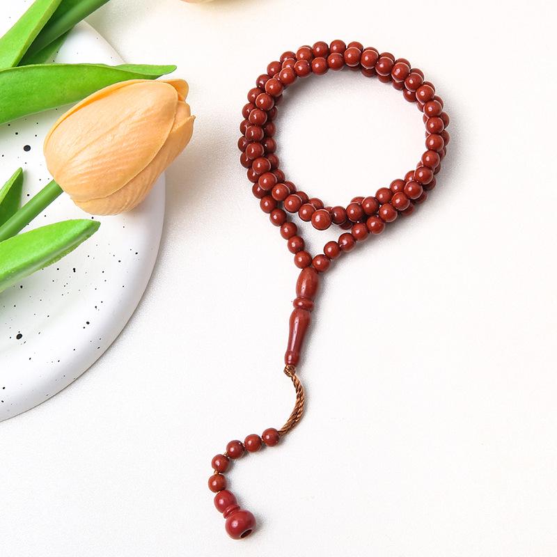 Арабский молитвенный браслет из 99 бусин - Мусульманские аксессуары для восхваления с Ближнего Востока