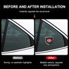 1Pcs 3D Metal Auto Door Shield Emblem Car Body Badge Sticker Styling For Toyota Camry Corolla Yaris Chr Auris Avensis T25