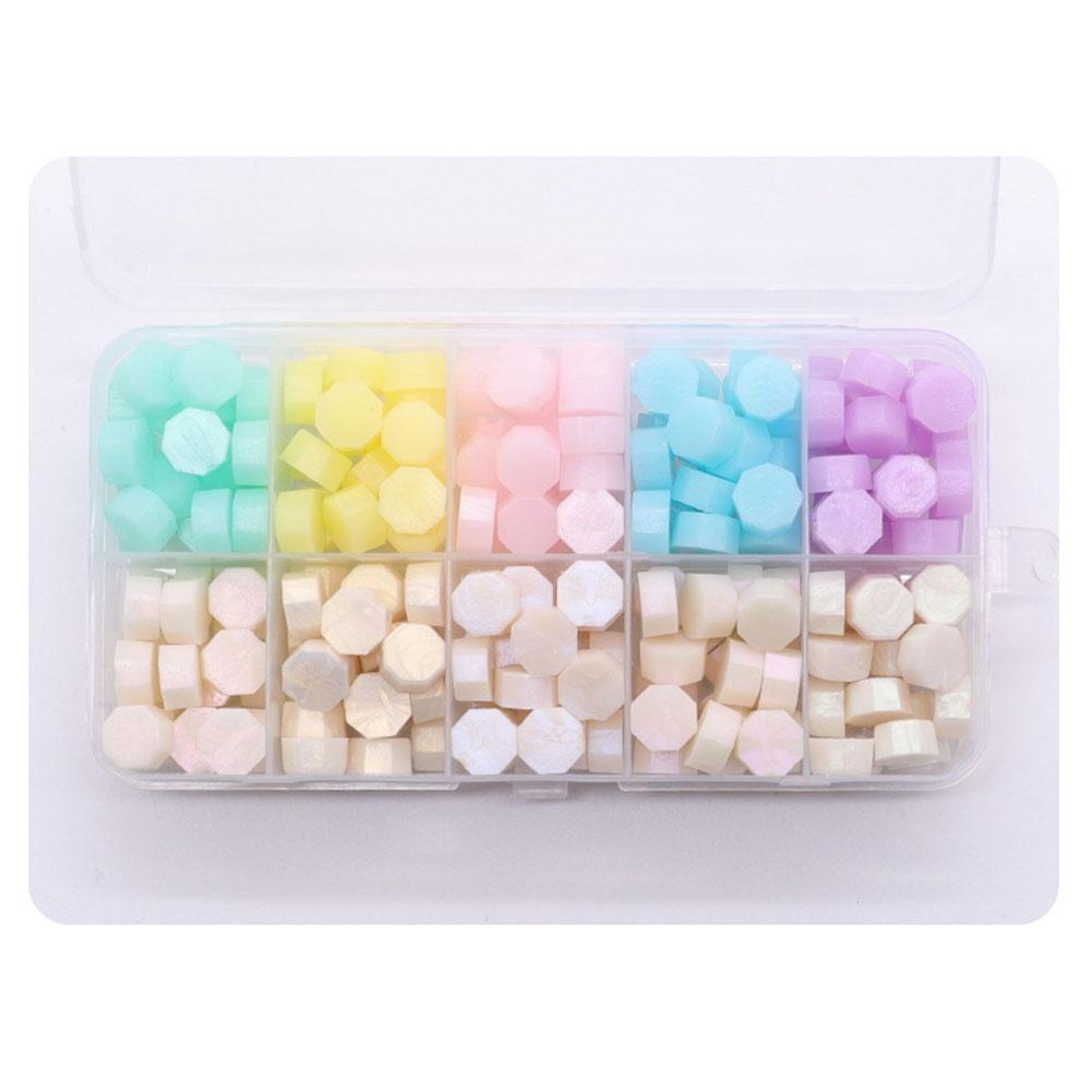 12.5*6.5см Гранулы сургуча 200шт Гранулы для восковых печатей Сургуч для опечатывания карт