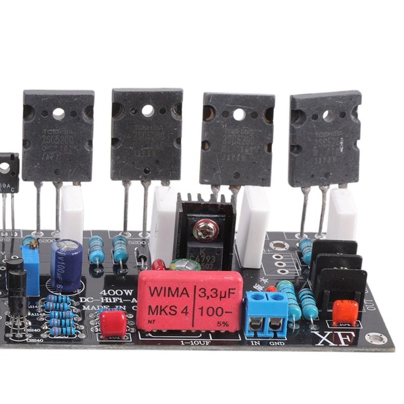 Профессиональный монофонический усилитель мощности 400 Вт Электрические усилители Конструкция с двойным дифференциальным контуром Широкие диапазоны входного напряжения 20 В 90 В