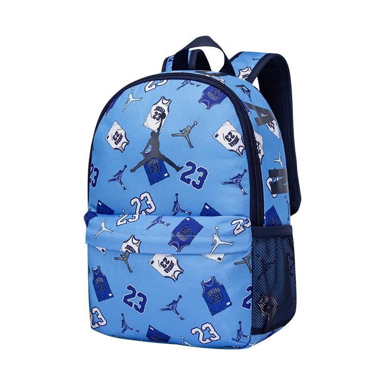 New Jordan Fabric Backpack Trumpets Unisex Blue & Dark Blue JD2533027TD-001