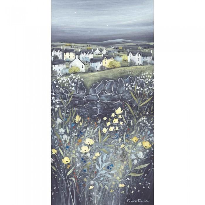 Diane Demirci Chalkboard Hills I Print