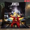 Joker Portrait Printed Flannel Blanket Lightweight Soft Cozy Throw for Bed Sofa Office Home Decor Gift for Friends
