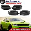 2 шт., колпачки для зеркал заднего вида с боковым видом, декоративный корпус, внешние аксессуары для автомобиля, подходят для Dodge Charger