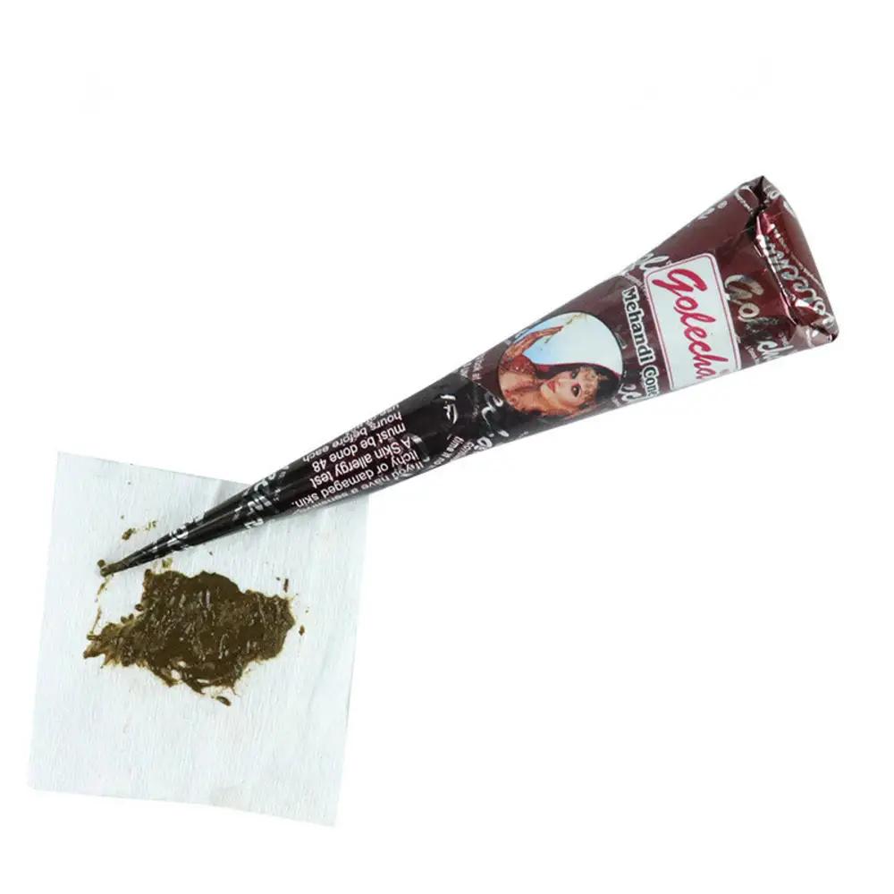 Паста-краска для боди-арта, легко наносится, хна в конусе, нетоксичная, для временных татуировок, для культурных праздников, свадьбы, особых мероприятий